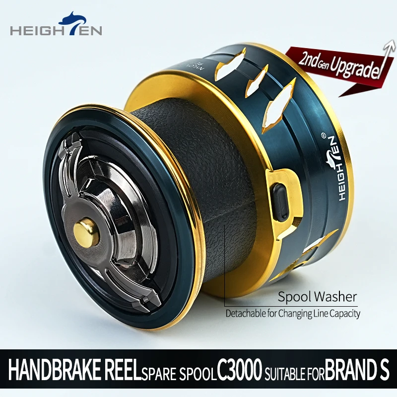 HEIGHTEN Szpula rolki zamienne do kołowrotek hamulca poziomowego Shimano