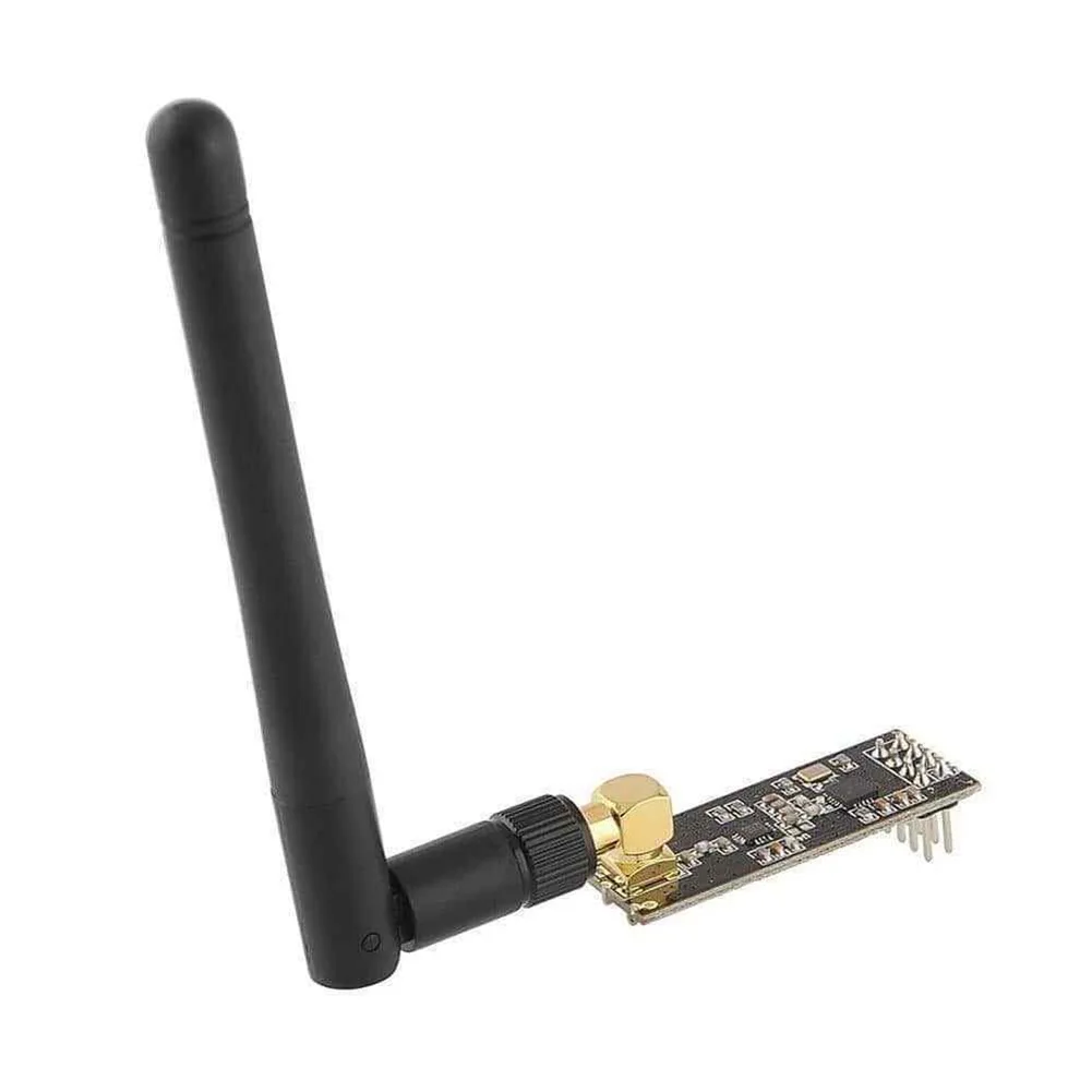 2.4G Wireless Modules SMA Antenna 125 Frequency 2.4GHz~2.5GHz 3～3.6V Max Accessories Data Reception NRF24L01 PA