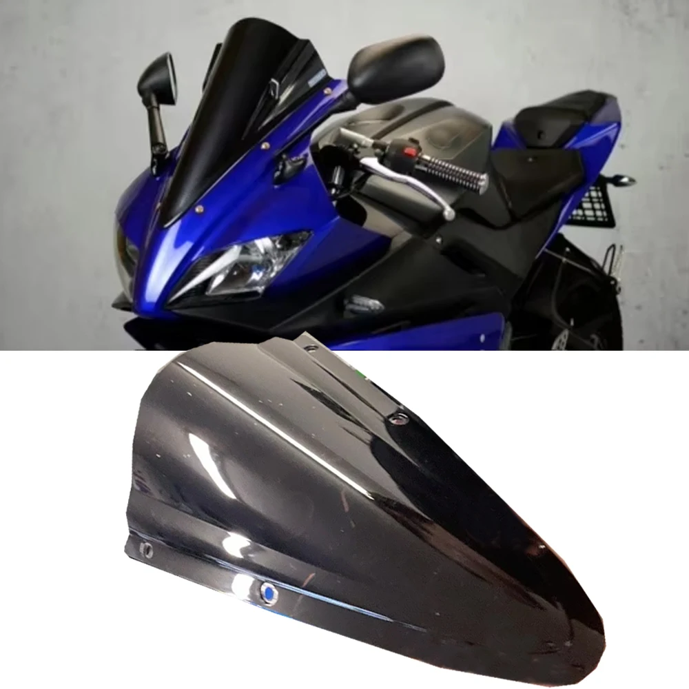 

Motorcycle Accessories Windscreen Windshield For Yamaha YZF R125 R-125 2008-2016 2017 2018 R 125 Screen Deflector Double Bubble