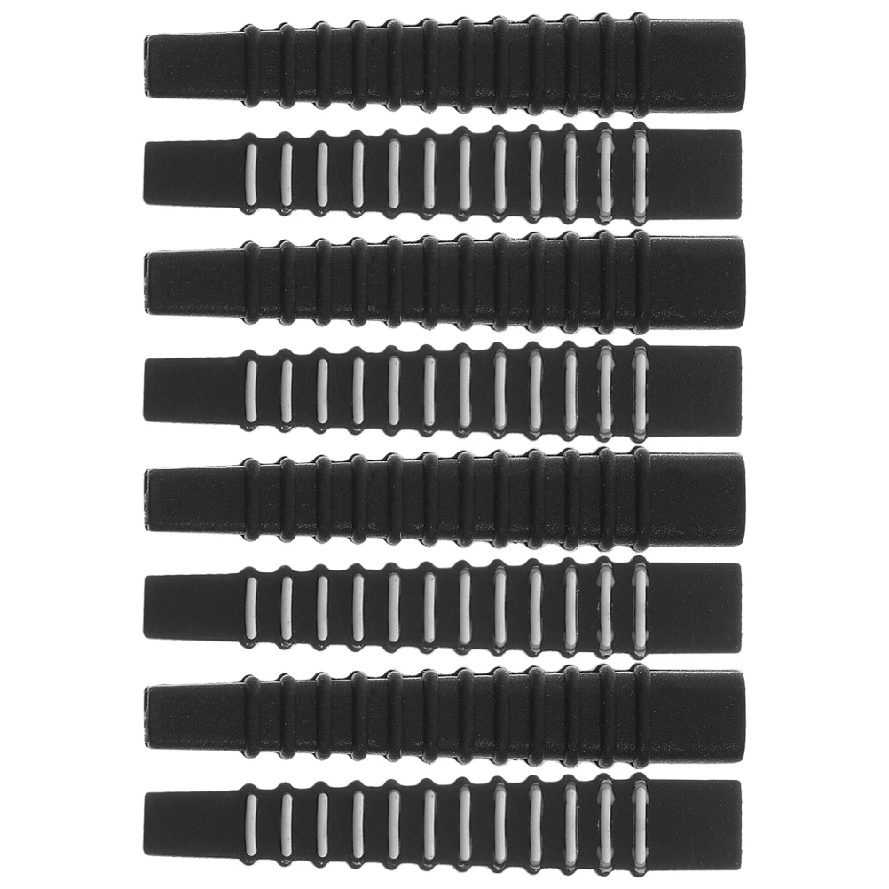

8pcs Glasses Anti-slip Covers Soft Silicone Ear Protectors Eyeglass Arm Cushions Non-slip Temple Grips Comfortable Wear