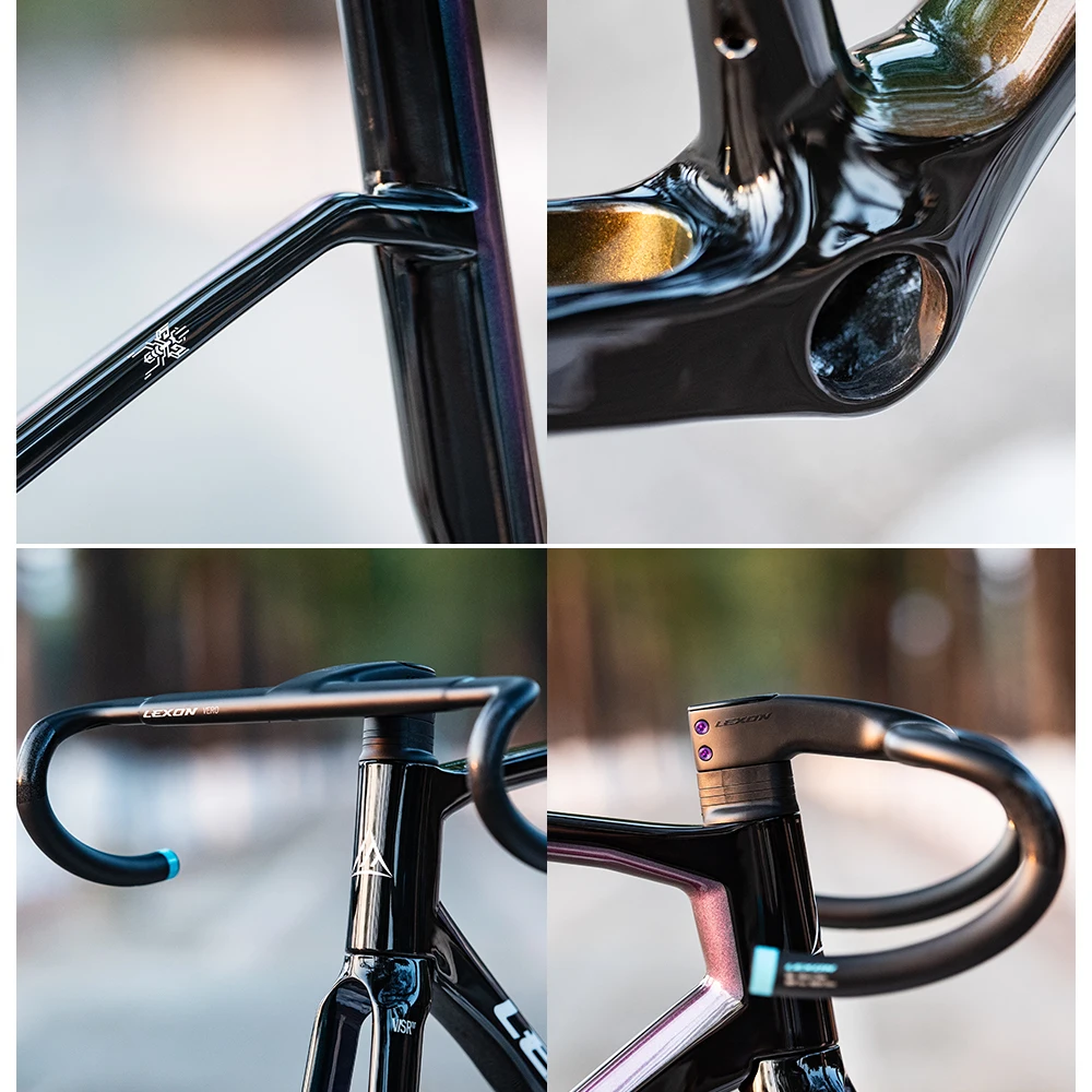 Lexon VISR 2023 カーボンロードバイクフレームセット S448fe068ba934784bbba51513aef3