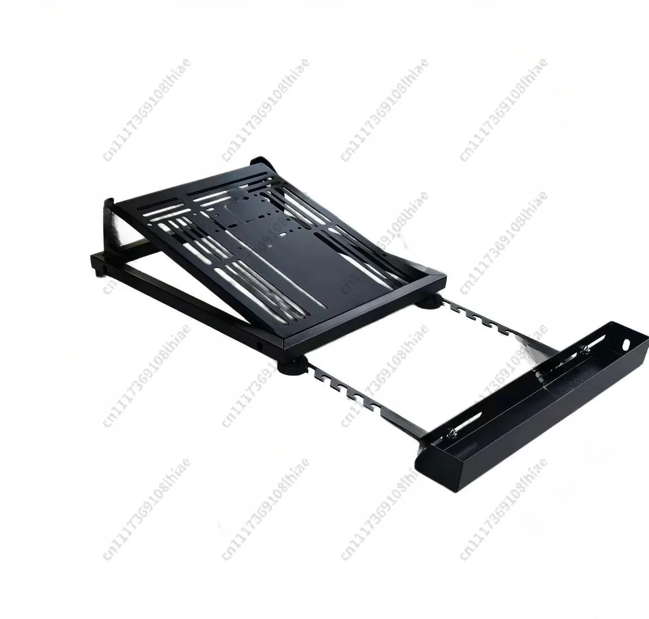 Racing Simulator Pedal & Seat Mount Bracket, Universal Adjustable Stand for Gaming Chair
