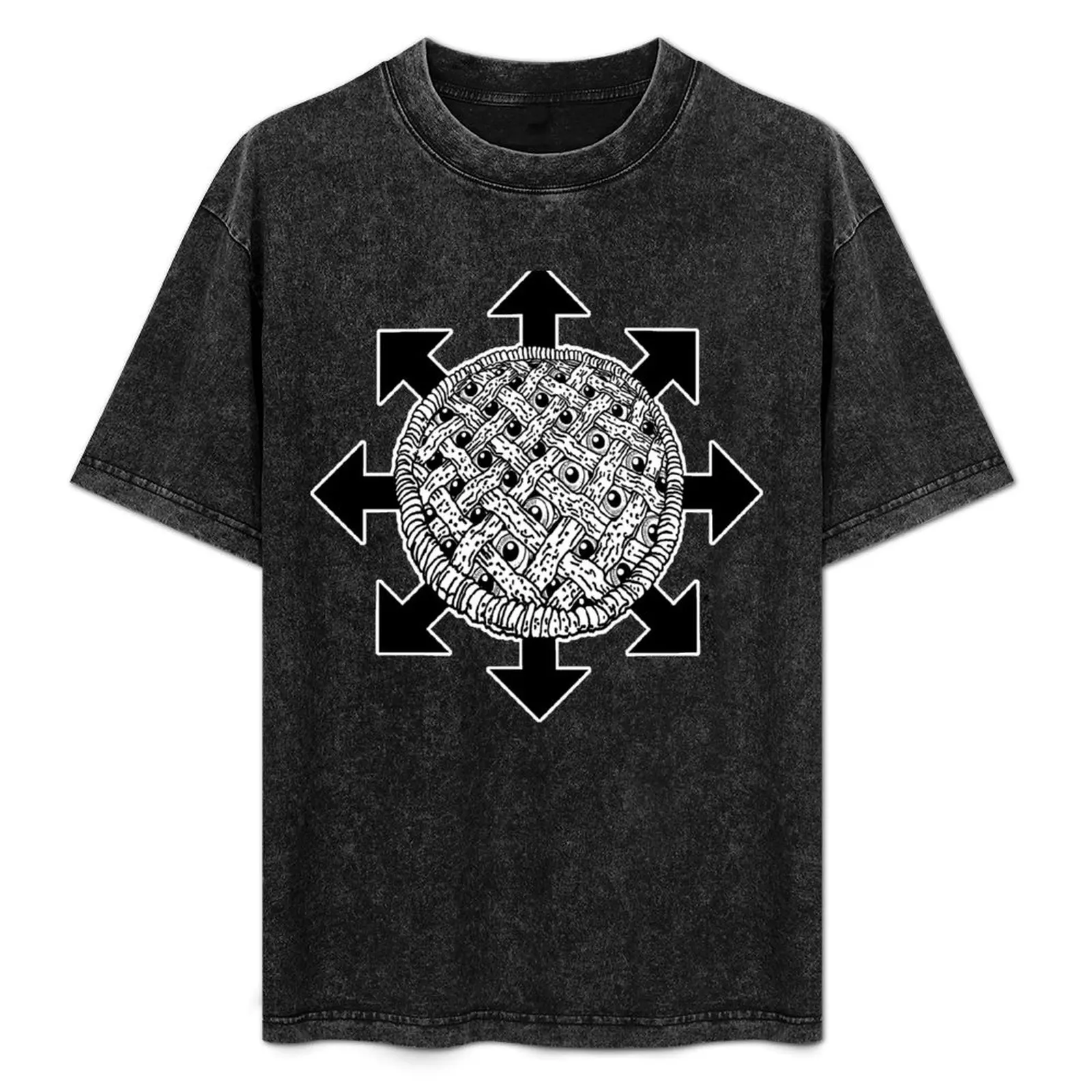 

Chaos Pie T-Shirt Plus Size Lightweight Top