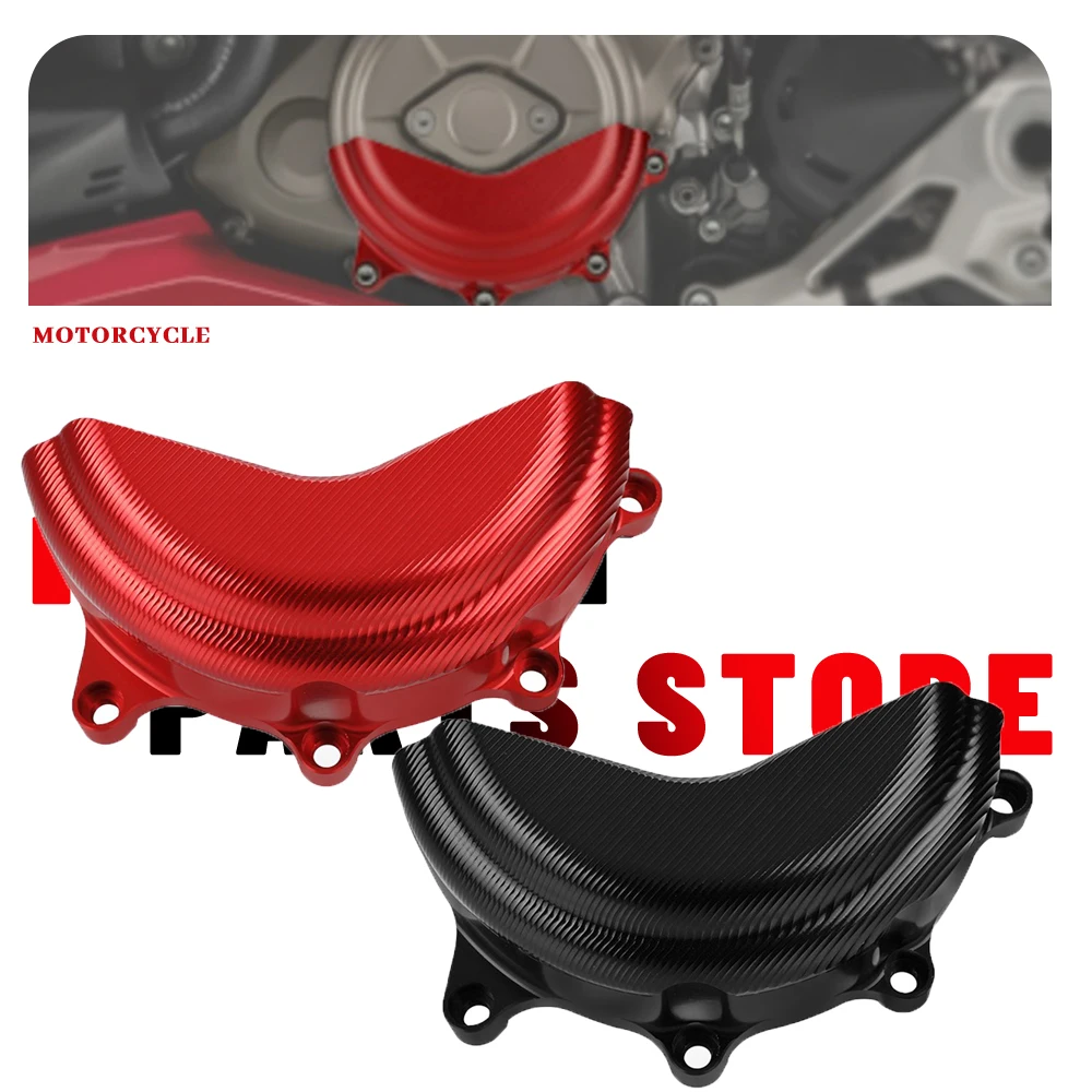 

For Ducati Panigale Streetfighter V4 SP SP2 2020-2024 Engine Case Stator Clutch Cover Guards Crash Pad Frame Sliders Protector