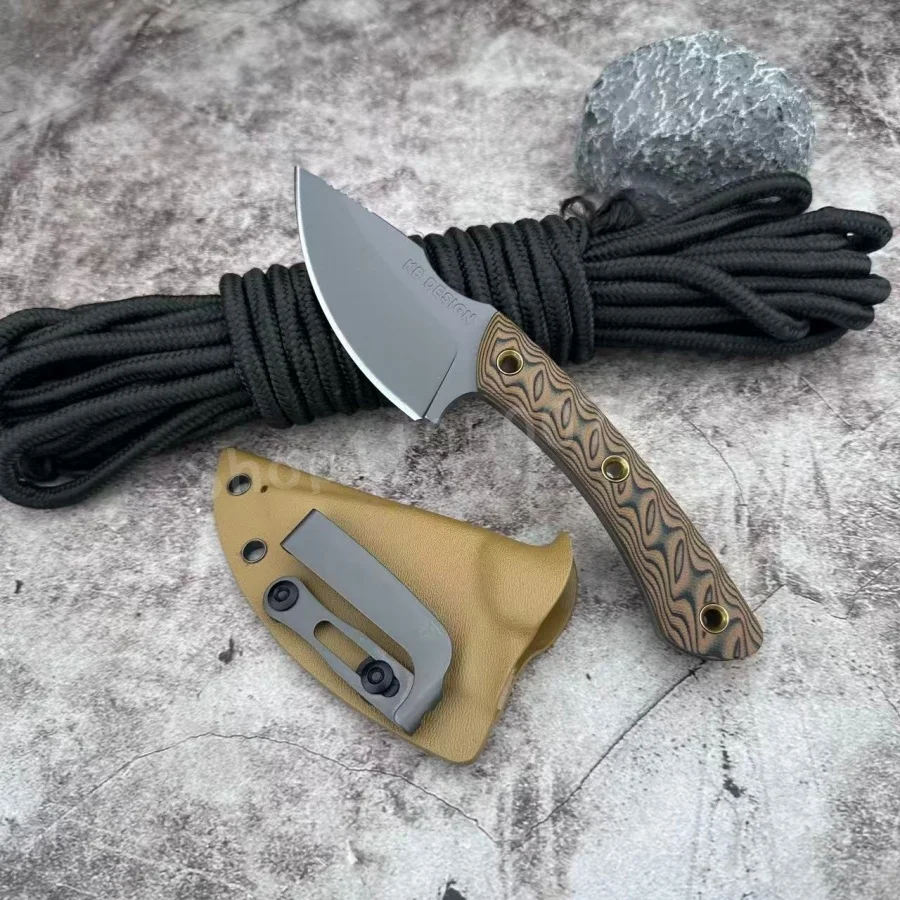 

RMJ Тактический нож 8Cr13MoV Лезвие G10 Ручка Портативный бытовой нож для фруктов EDC Многофункциональный инструмент Рыболовный нож