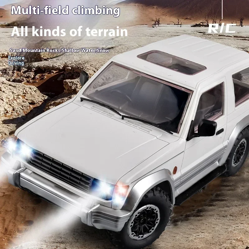 New LD1297 RC Remote Controlled Car With Lighting Variable Speed Car Four Wheel Drive Drift Racing Simulation Model Toy Boy Gift