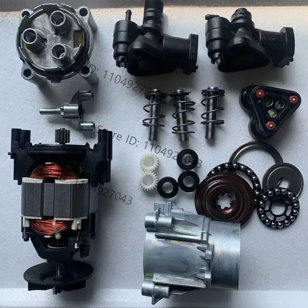 For KARCHE R high pressure car washer K2/K3 series washing machine gear helical plate bearings, column and rod parts