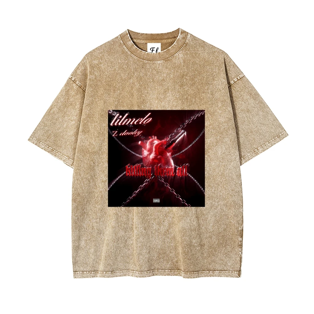 Aelfric Eden Anime Tee Zoids Mecha Impressão Estilo de Rua Japonês Homens Casual Top Hellstar Camiseta Gráfica Homens Luxo Y2K 2000s