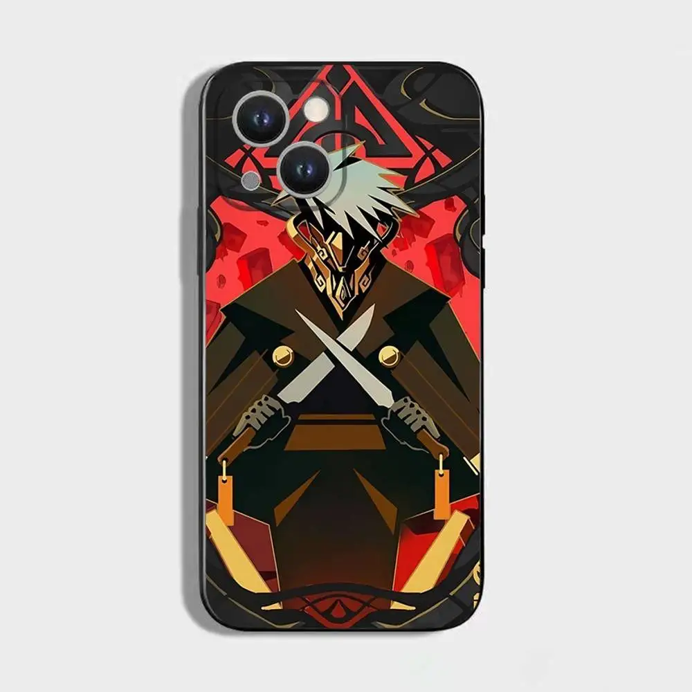 حافظة هاتف أنيمي إلى B-BE HERO XX لهاتف آيفون 17,16,15,14,13,12,11 Plus,Pro Max,XS,X,XR,SE,Mini,8,7,غطاء أسود من السيليكون الناعم