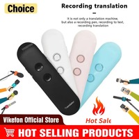 2025 Two Way Easy Translation Smart Voice Language Translator Bluetooth 40 Languages Instant Real-time language translator