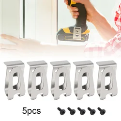 5pcs Electric Drill Belt Clip Hook Replacement Fit for Makita Cordless Impact Drills Belt Holder Clips Power Tools Accessories