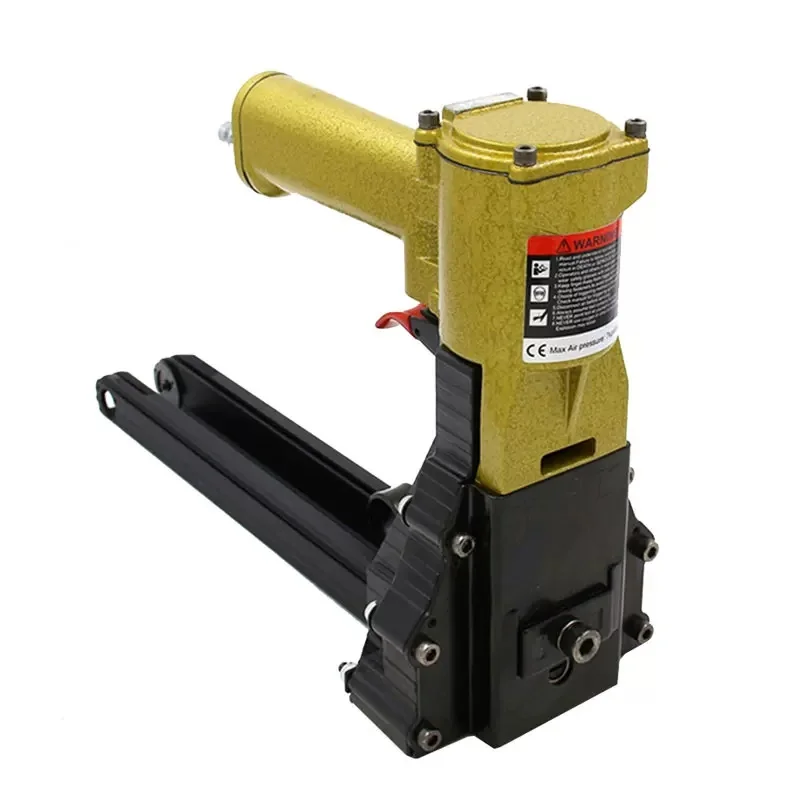Heavy Duty Pneumatic Carton Stapler ADCS19 ADCS22, Air Powered Box Sealing Nailer