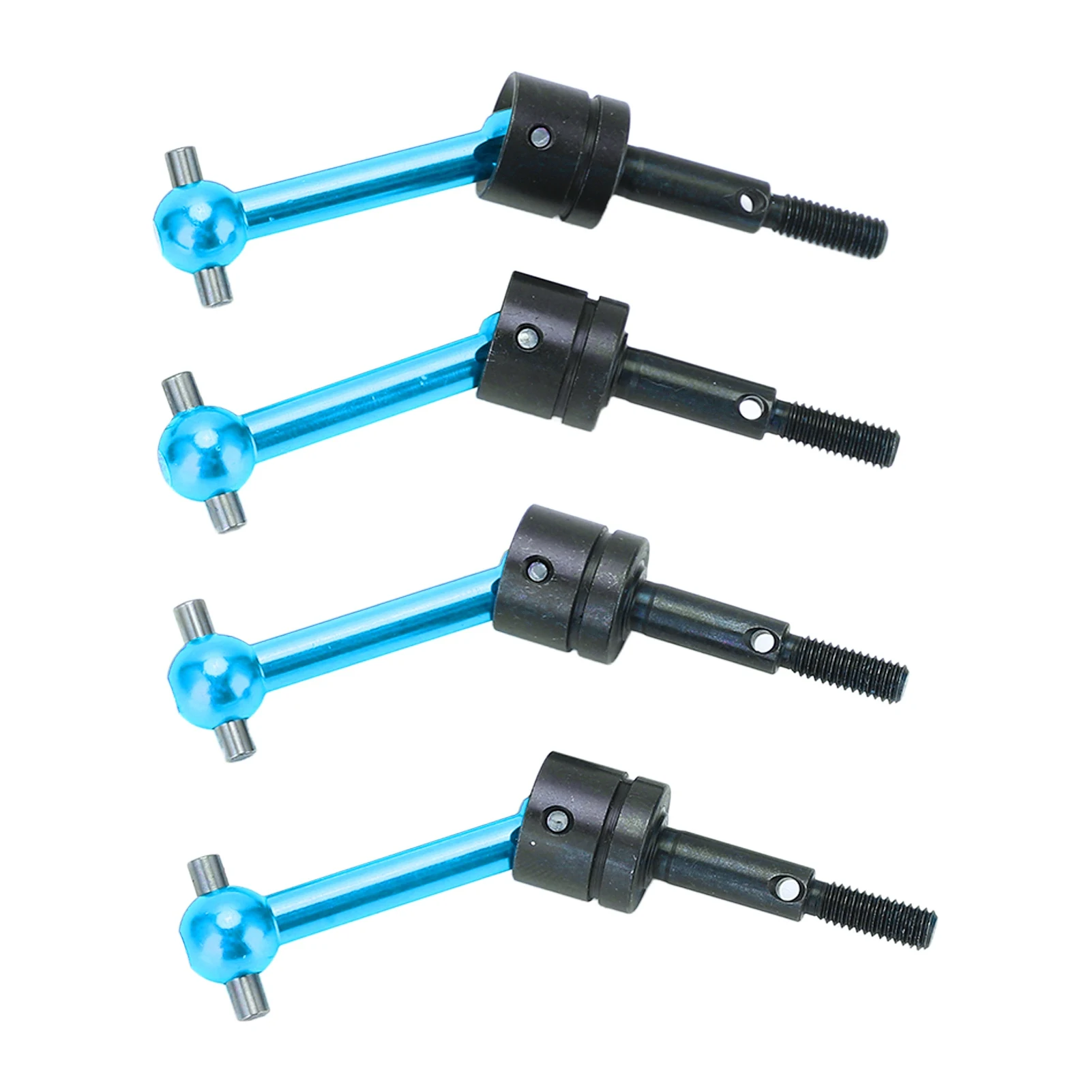 4 Stuks Metalen Universele Aandrijfas CVD 70mm voor Tamiya TT02 1/10 RC Auto Upgrade Onderdelen