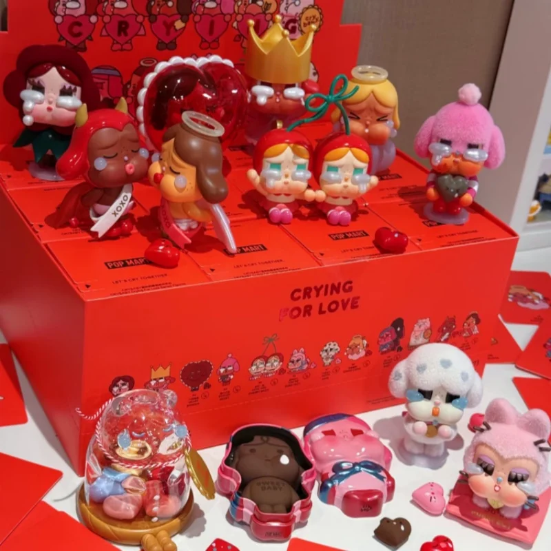 

Новая оригинальная серия Crybaby Crybaby Crying For Love, слепая коробка, подарок на день Святого Валентина, модные игрушки, дизайн любовной атмосферы, загадочная коробка в подарок