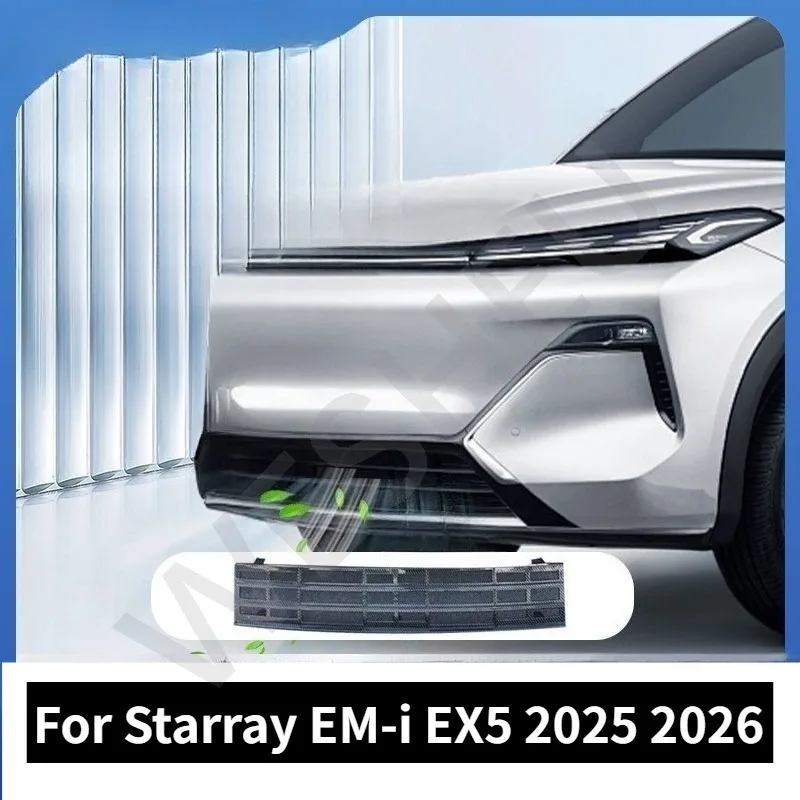 Für Starray EM-i EX5 2025 2026 Frontkühler-Insektennetz, langlebiger Schutzgitter gegen Schmutz, Staub und Blätter, Autozubehör für den Außenbereich – Detail 1