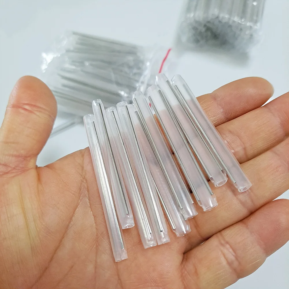 1000pcs/lot 40mm 45m 60mm Fiber Optic Fusion Protection Splice Sleeves Hot Heat Shrink Tube Melt Tube shrinkable