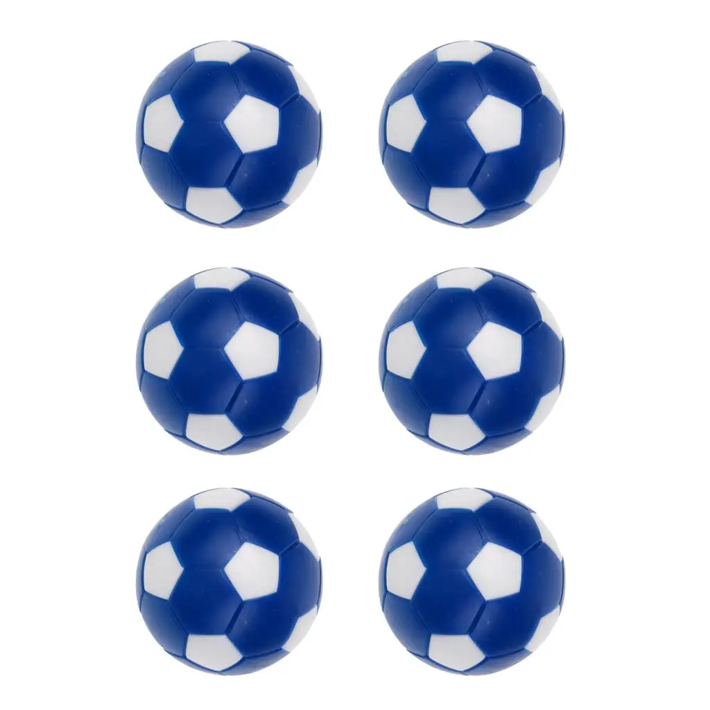 36mm Table Soccer Foosballs Mini Soccer Balls Replacement for Tabletop Game