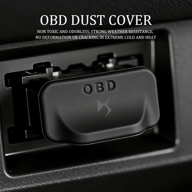Protector de puerto de diagnóstico OBD para coche DS, funda impermeable antipolvo para interior de coche, DS3 E-Tense DS5LS ‌ ‌ DS4S ‌ ‌ DS5 DS6 ‌   DS7