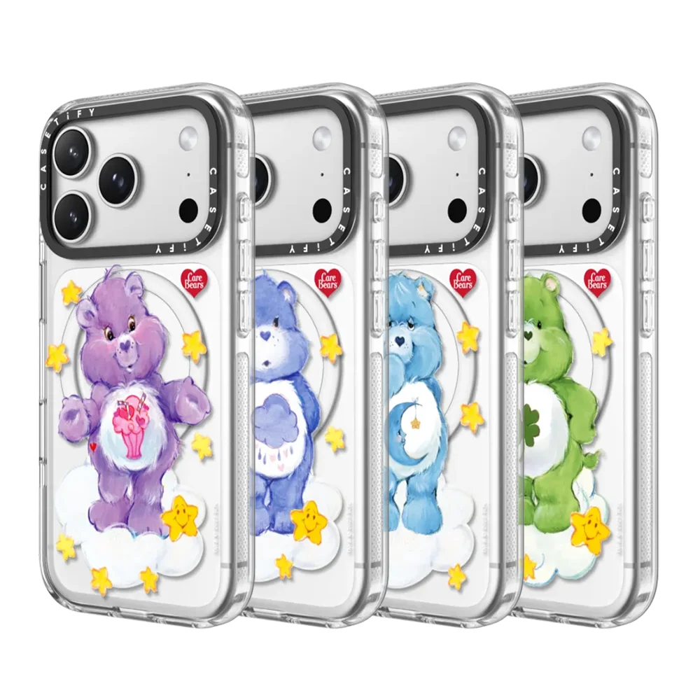 

CASETiFY Care Bears Cartoon Series Magnetic Drop-proof Case for iPhone 13 14 15 17 16 Pro Max Air Plus Protect Cover
