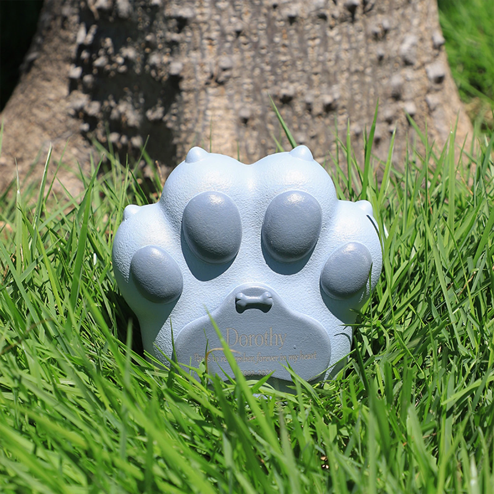 Pet Urns Loose Memorial Pets Gift Sympathy Retain Memories Cremation Memorial Urn for Living Room Home Backyard Lawn Indoor