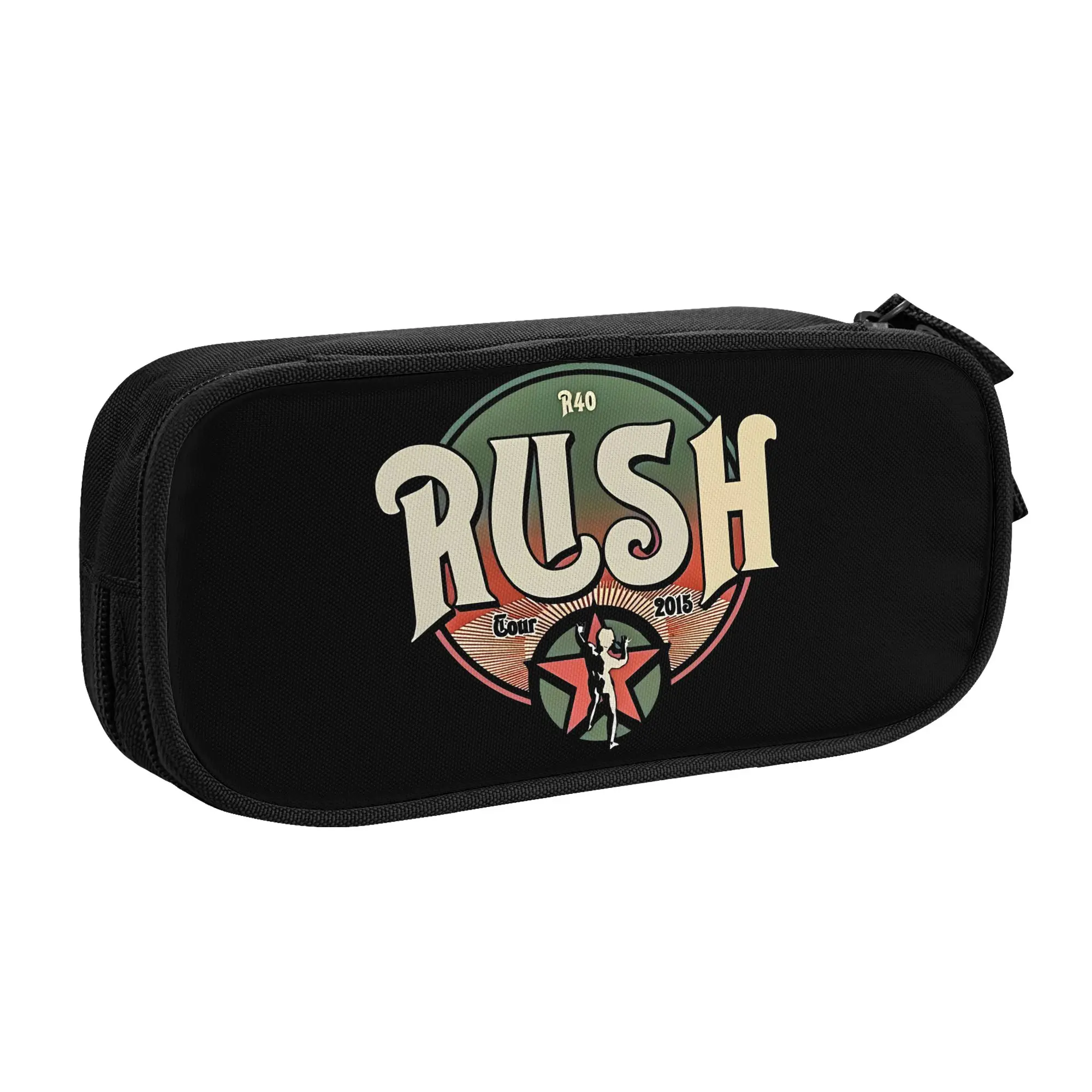 

Модный пенал Fashion Rush Rock Band, пеналы для ручек и карандашей, большая сумка для хранения, школьные подарки для студентов, канцелярские принадлежности