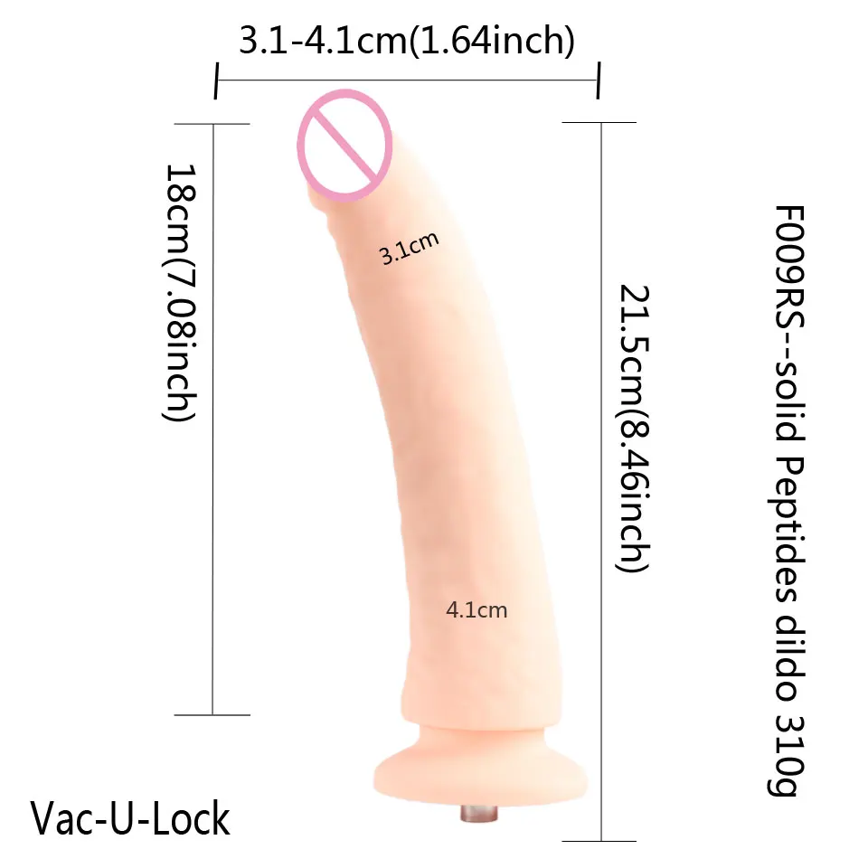 Fredorch 13 Types Flesh Quick Lock Sex Machine Dildo Attachments Premium Love Machine Toys For Vagina and Anal Masturbation