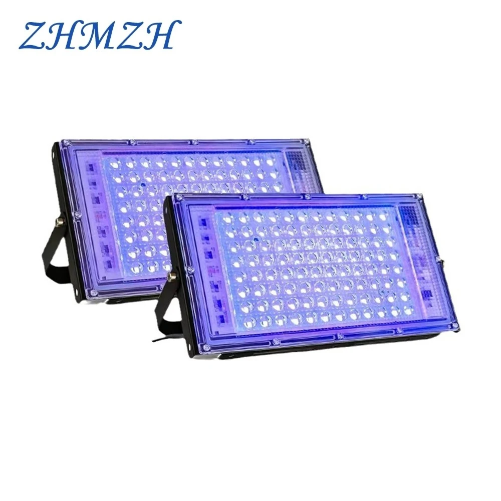 

LED UV GEL Curing Light 220V LED Curing Floodlight SMD2835 50W 100W 200W 300W 395-400nm UVA Glue Dryer for Stailight Part