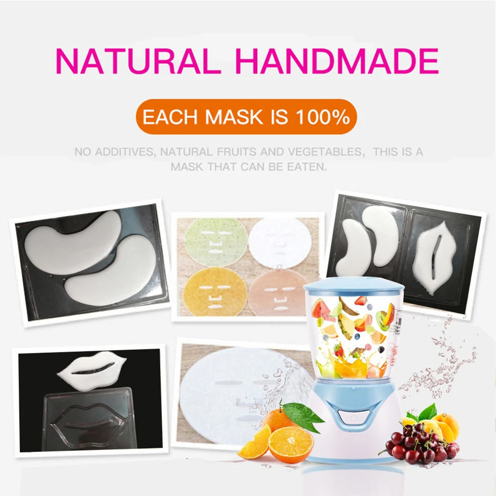 DIY Face Mask Maker Electric Automatic Fruit Natural Vegetable Collagen Mask Machine Smart Self-made Facial Beauty Device