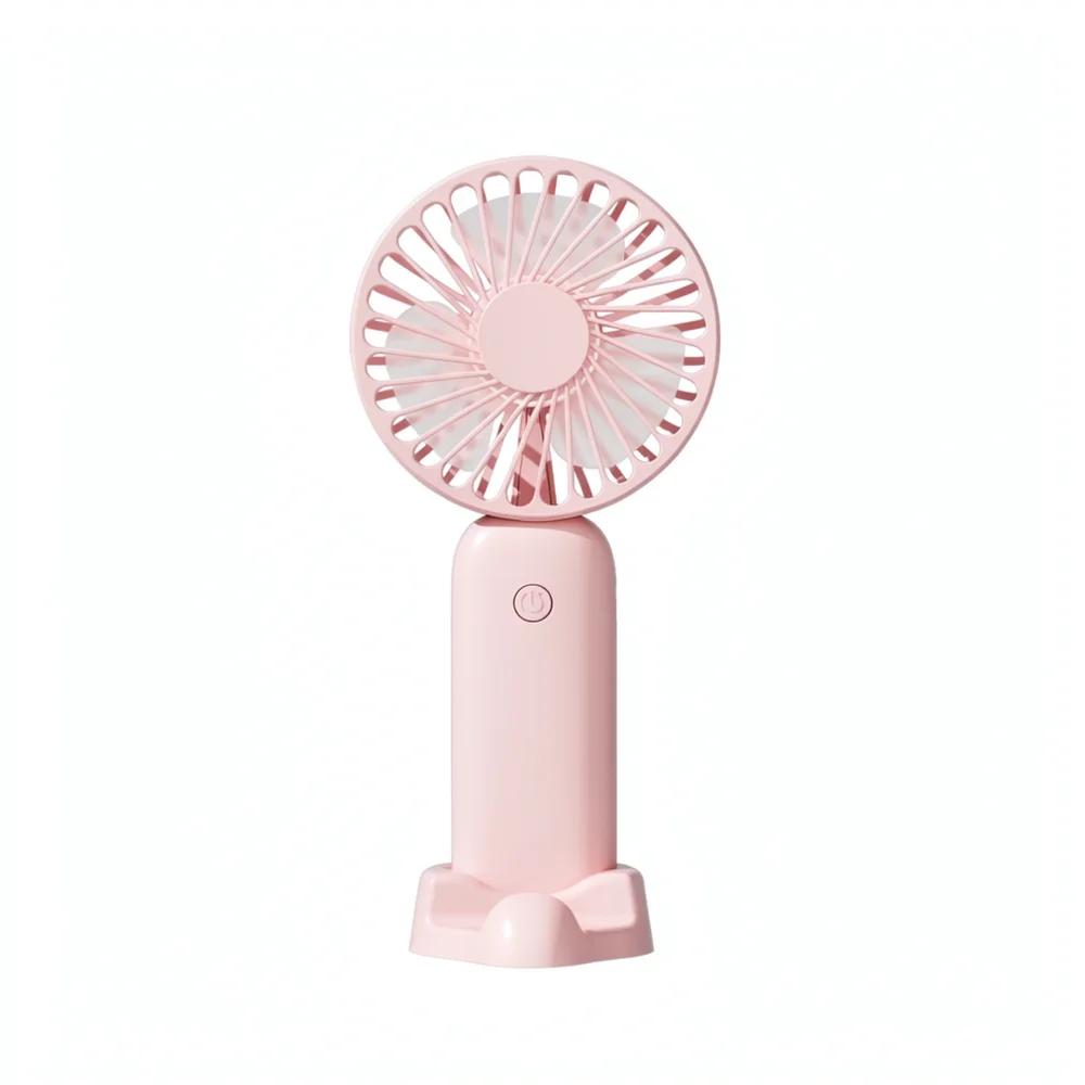 Handheld Portable Mini Fan For Yajialuo Desktop Cooler Digital Display 6 Speed Silent Air Blower Rechargeable USB Summer Gadget