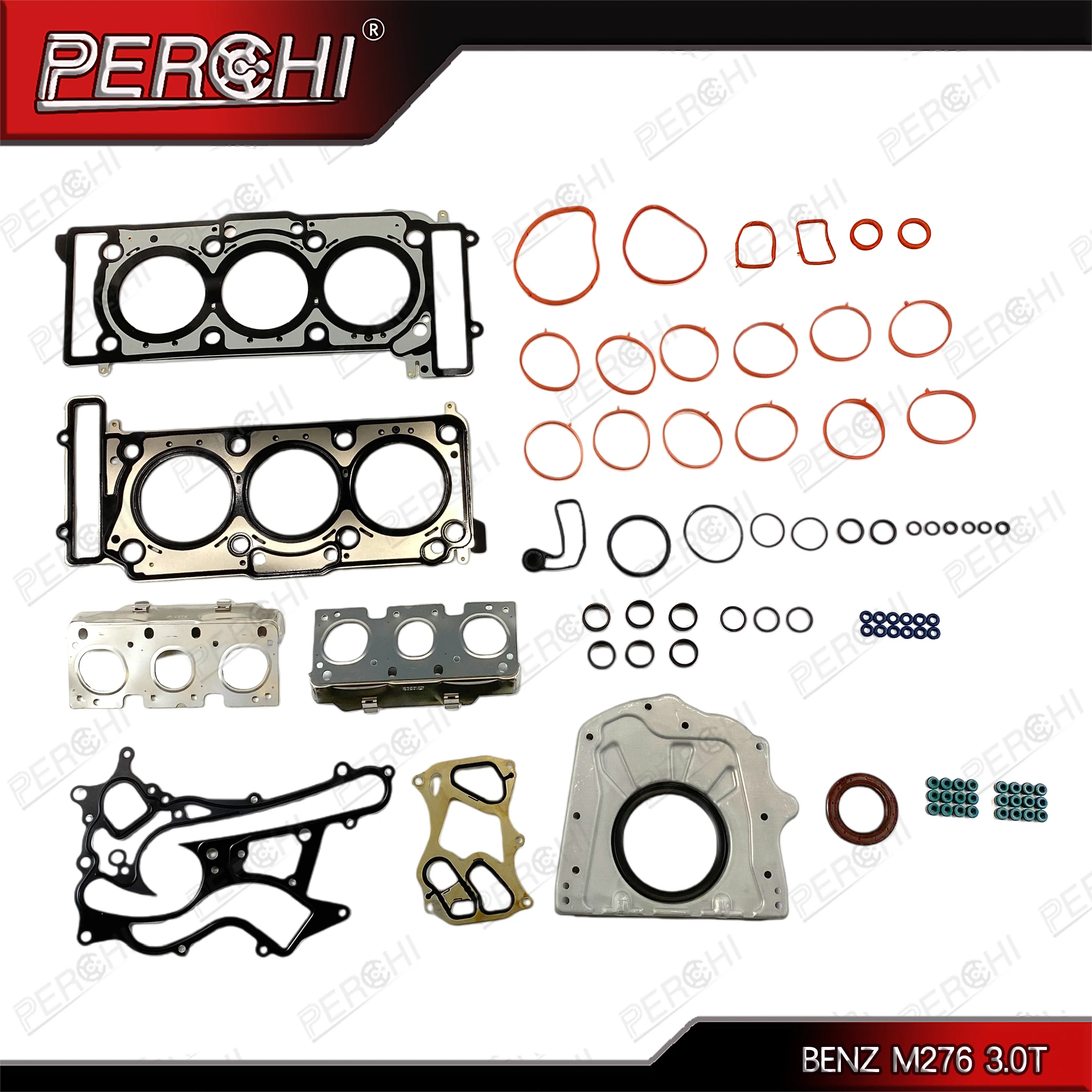 

For BENZ C-CLASS CLS E-CLASS GL-CLASS GLE M276 3.0T Engine Repair Head Gasket Kit Full Set 2760100040 A2760160002 A2760160001
