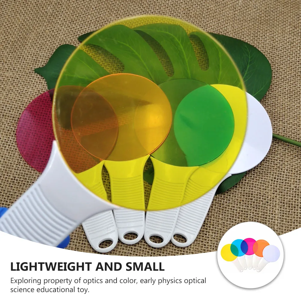 

Color Filter Board Educational Toys Kids Baby Montessori Optics Physics Teaching Tool Plastic Color Combination Learning Aid