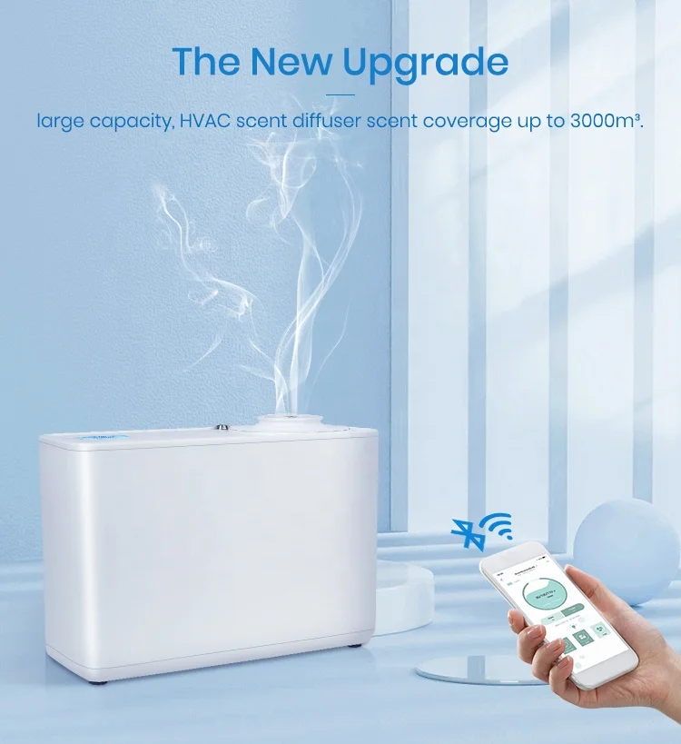 hvac scent diffuser system Commercial  Nebulizer Waterless Fragrance  Perfume Nebulizer for hotel lobby