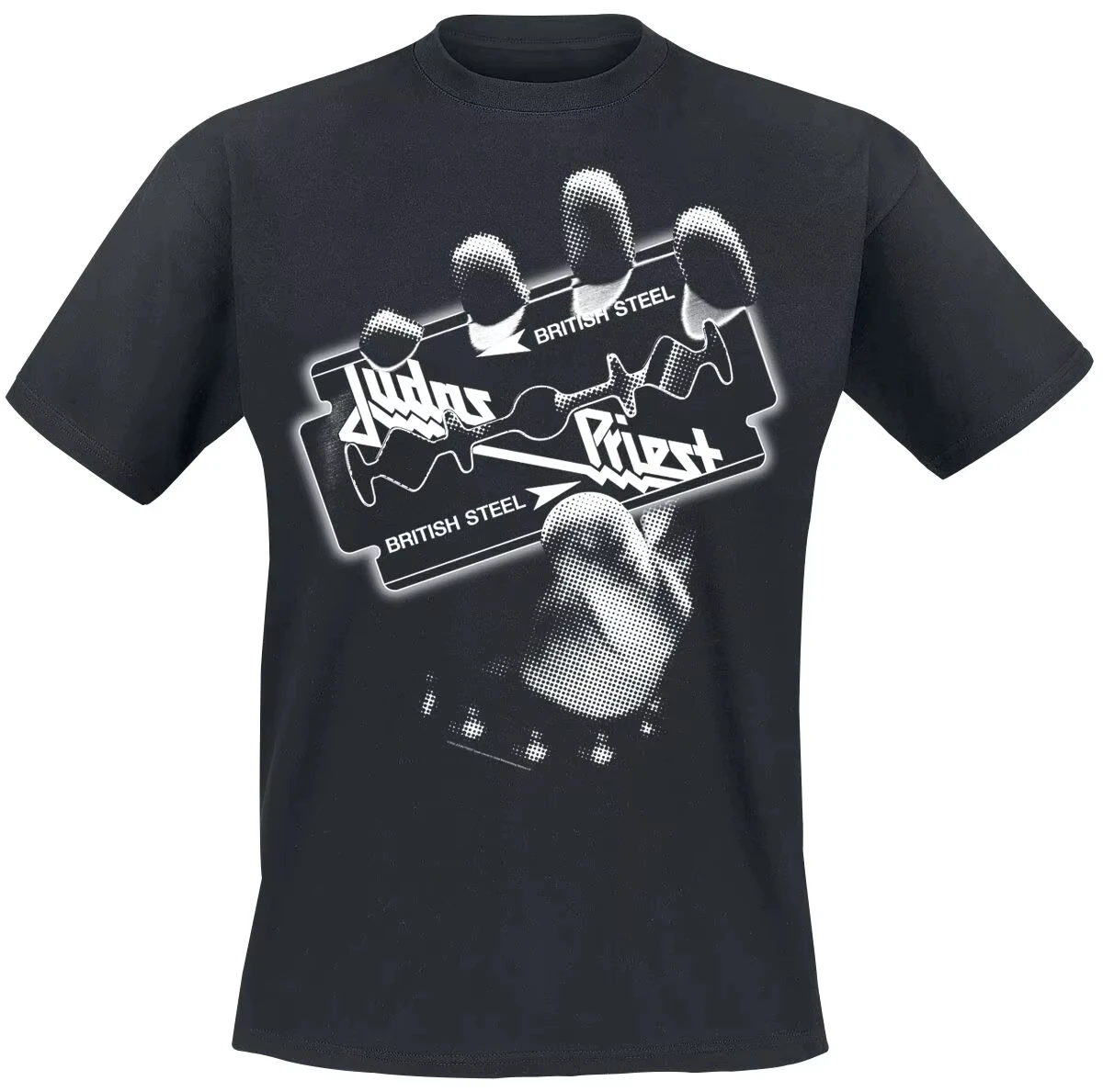 Jumbo Logo Album Judas Priest Band T-Shirt Cotton Graphic Tee Men Women Summer Streetwear
