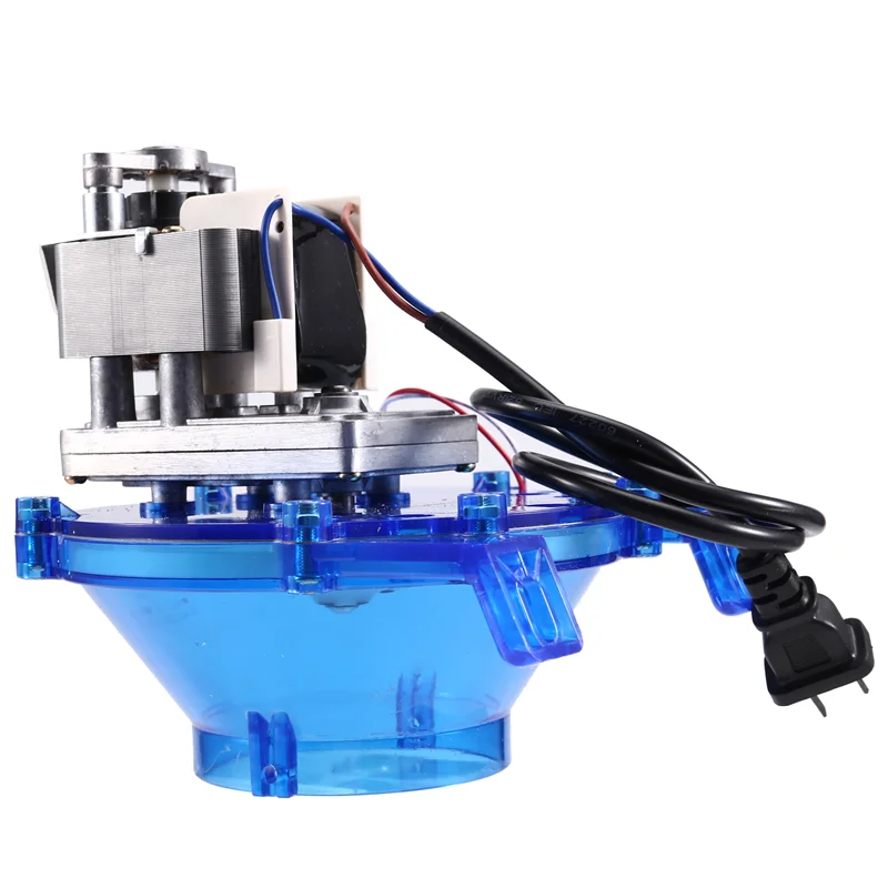 B24C-azul tolva de monedas fichas de plástico Motor de rueda de monedas para máquina Arcade con ranura piezas de gabinete accesorios de juego de frutas enchufe estadounidense