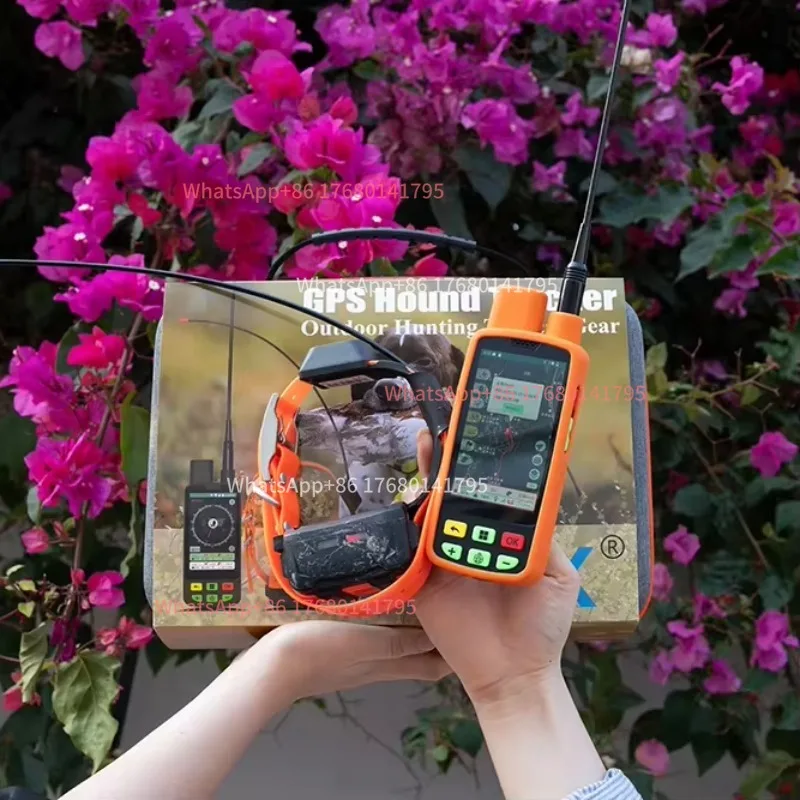 ESEEK Dog GPS Tracker Module 15KM VHF Off‑Grid Communication IP68 Diving‑Proof 6400mAh Long‑Life Battery
