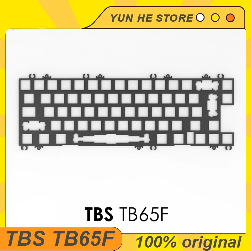 

TBS TB65F Mechanical Keyboard Postioning Plate PCB Mounted PP PC FR4 Aluminum Carbon Fiber Copper Positioning Board Custom Gift