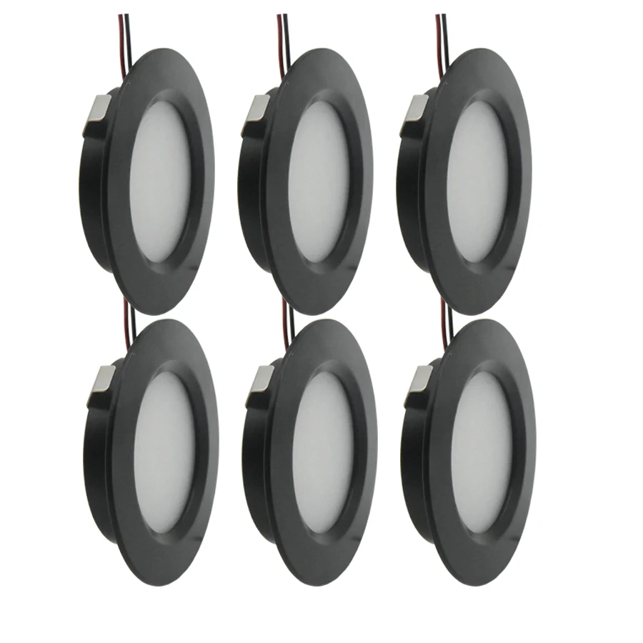 3W 5W 12V 24V Mini LED Downlight Lamp Slim Cabinet Ultra-thin 14mm Spot Light Kit Spotlight Bathroom Spot Bulb Lighting