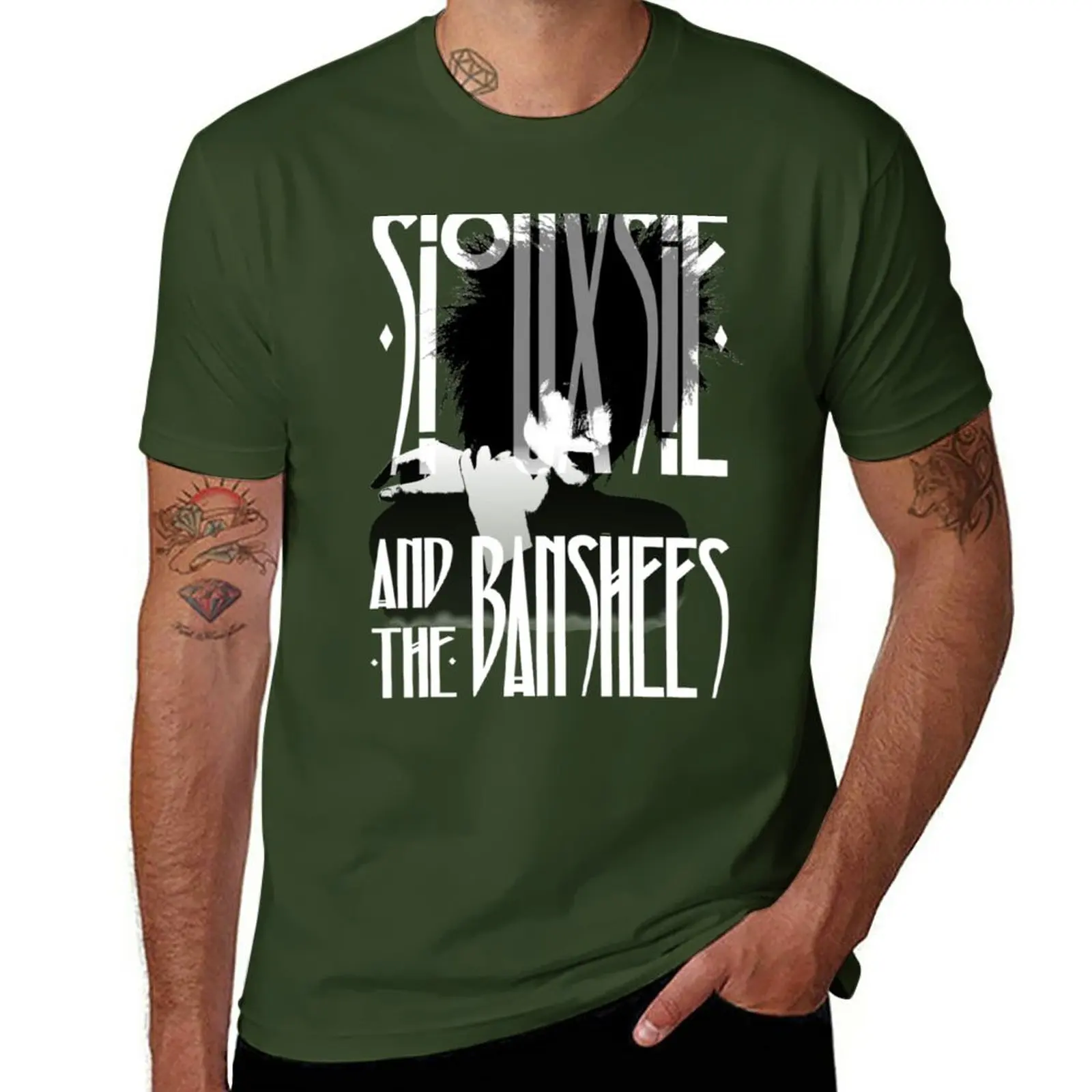 New Siouxsie And The Banshees. T-Shirt Tee shirt t shirt man boys white t shirts funny t shirts mens big and tall t shirts