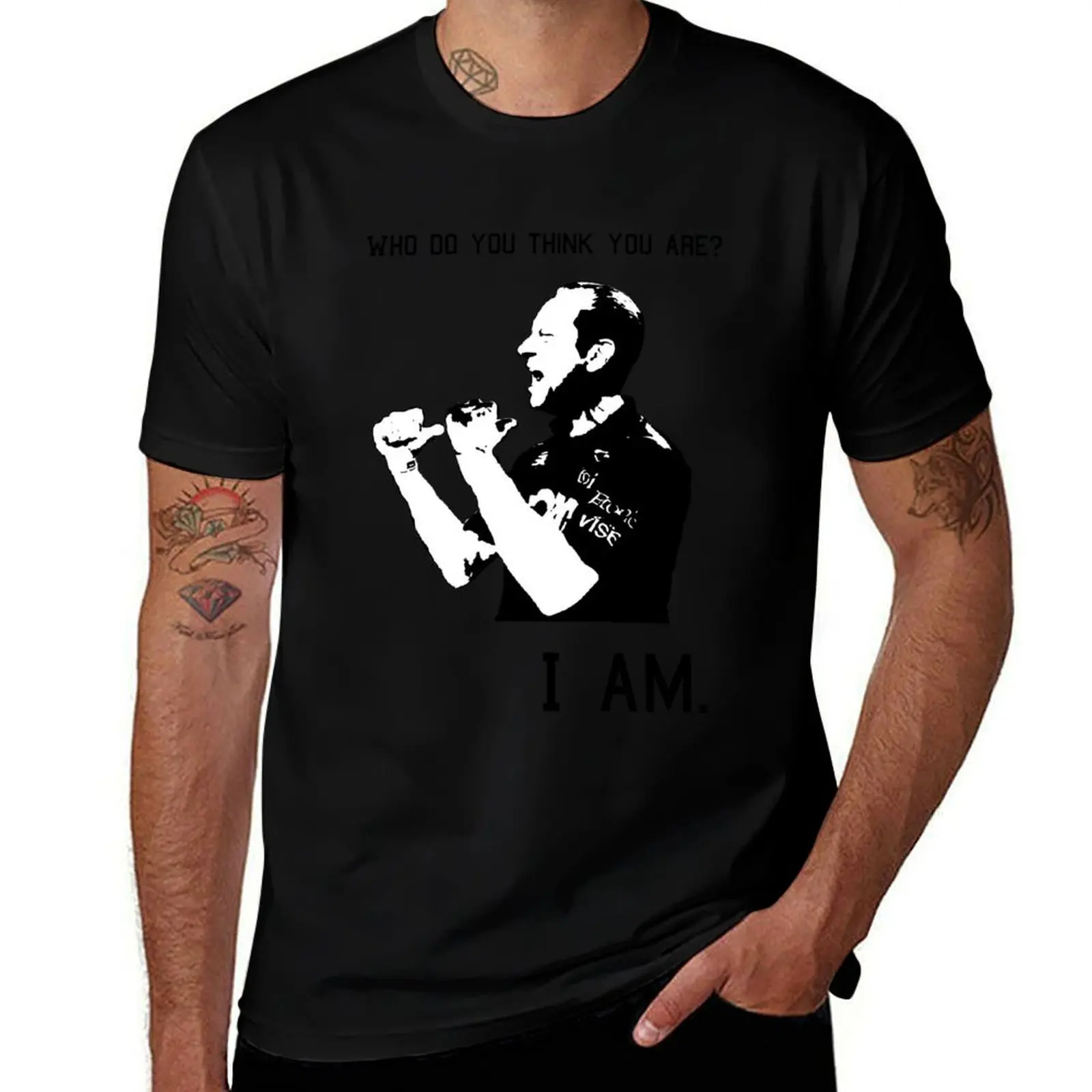 

Who do you think you are I am. Hilarious Meme T-Shirt Casual Daily Outfit T-Shirt