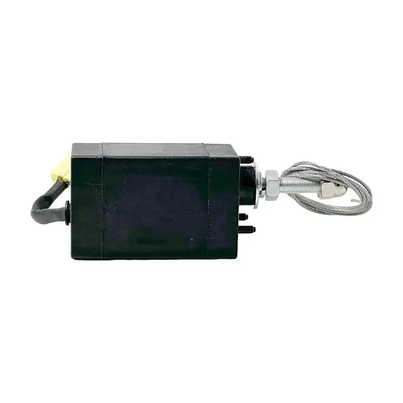 B17C Diesel Generator Engine Flame Out Device Off Valve Stop Solenoid 12V NC Type DC12V Power Generator Parts Travel