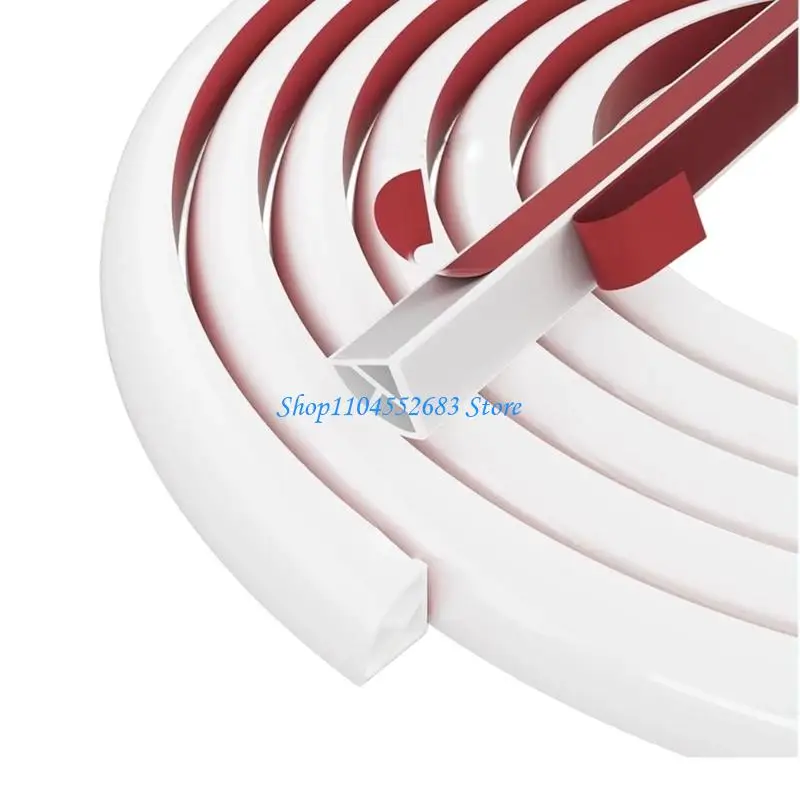 5M Flexible Silicone Quarter Round Trim For Door Frame Sealing And Corner security 