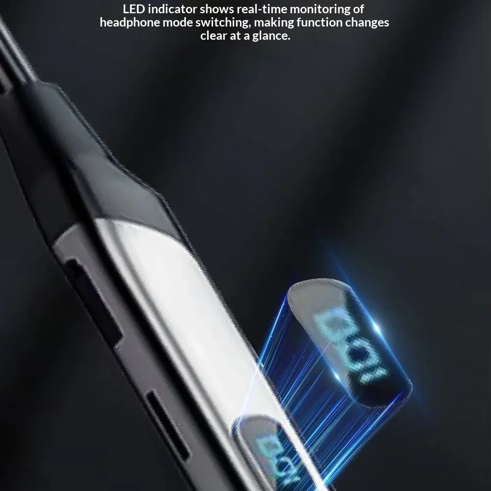 Neck-hung Wireless Bluetooth Headphones 2025 New High Appearance Value Lossless Sound Quality Noise Cancellation Ultra-Long Batt