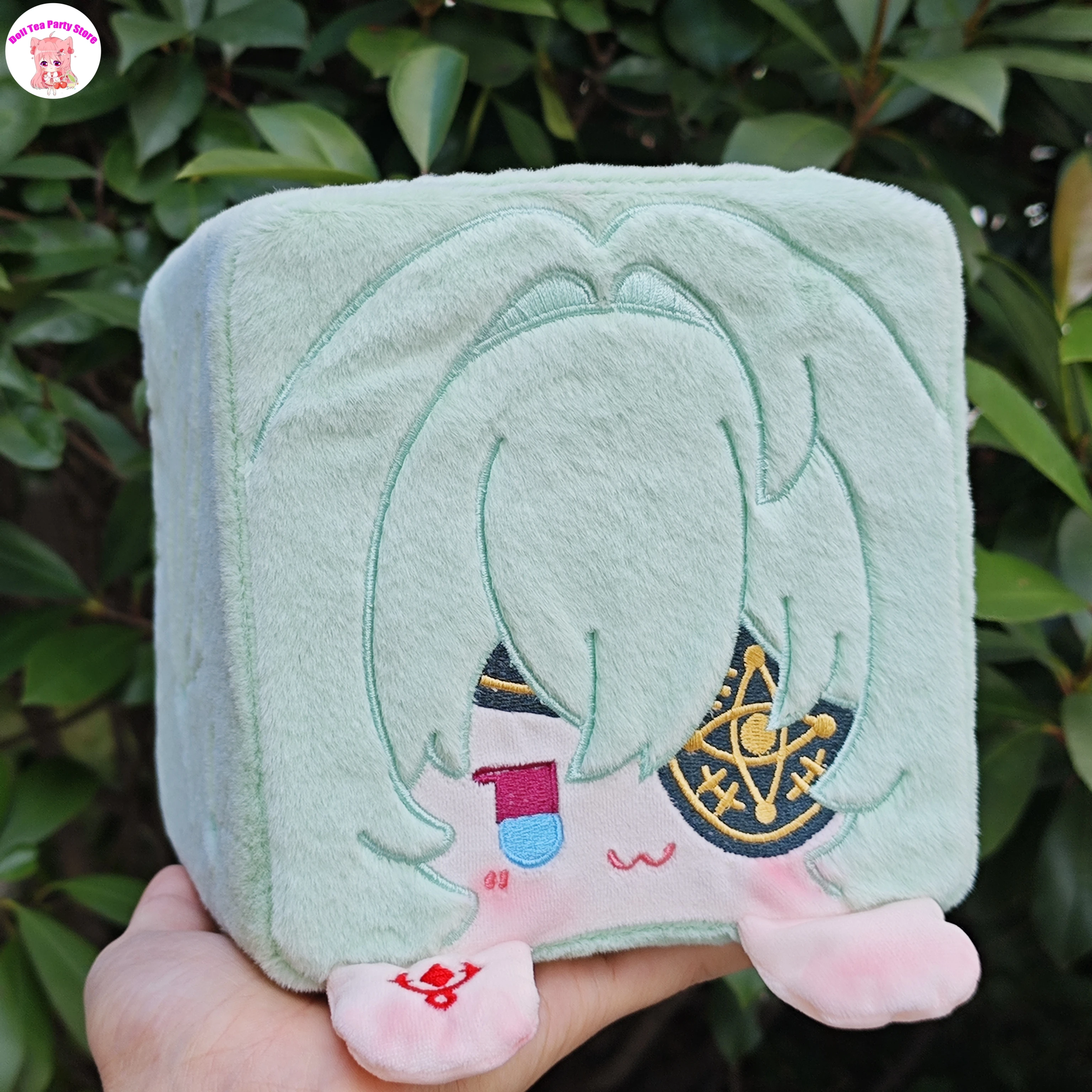 Jeu Honkai: Star Rail Anaxagoras carré Dango peluche oreiller peluche poupée peluche oreiller jouets coussin Anime anniversaire cadeau de noël