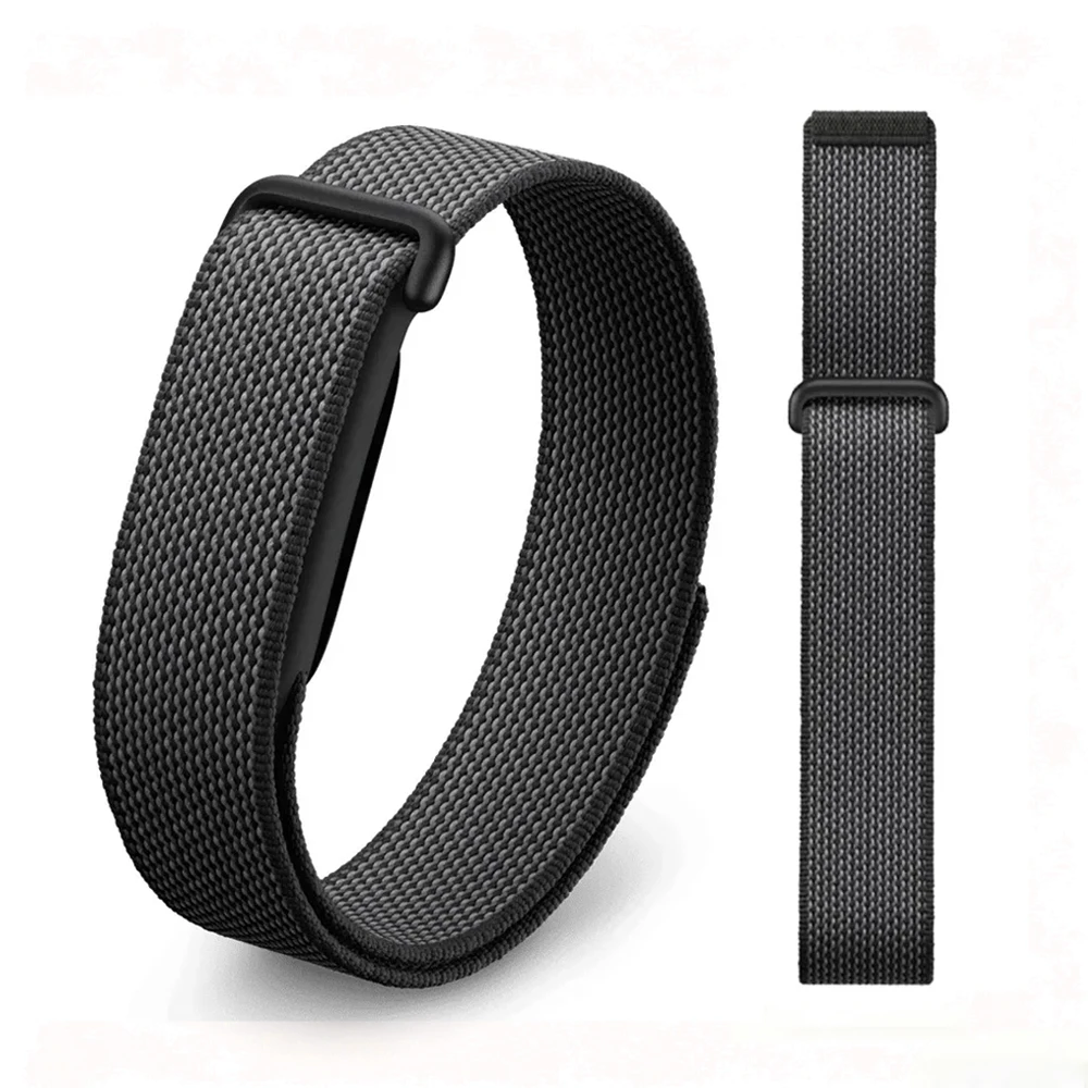Geflochtenes Nylon-Schlaufenarmband für Google Fitbit Air, atmungsaktives, bequemes Armband für Google Fitbit Air Sport-Armband-Zubehör – Detail 13