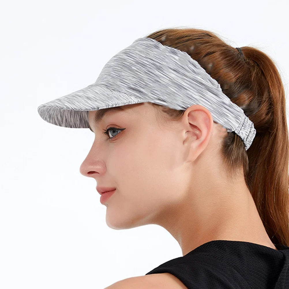 

Casual Sun Women Breathable Woman Grey Block Outdoor Leisure Peak Cap Hat Baseball Headb