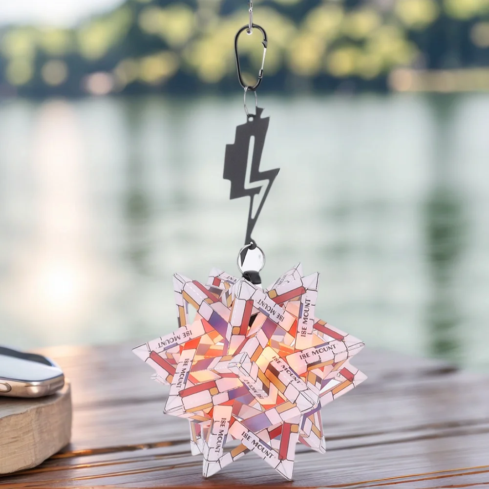 Camping Lantern Lights Hook Hanger Dual Clip Swivels Hanger Lanterns Holder Clip Lamp Hanging Tool For 38explore For Goalzero view 3
