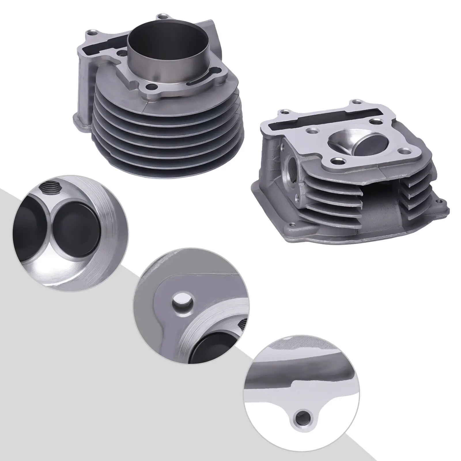 

61mm Big Bore Cylinder Piston Kit for 150cc Qingqi Scooter, Honda, Taotao ATV, Quad – Performance Upgrade