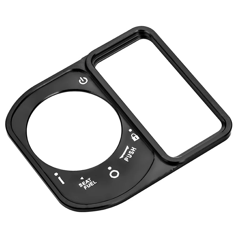 High Temperature Resistant Electric Door Lock Cover Beautiful Style Options Easy Installation Customizable Motorcycle Parts