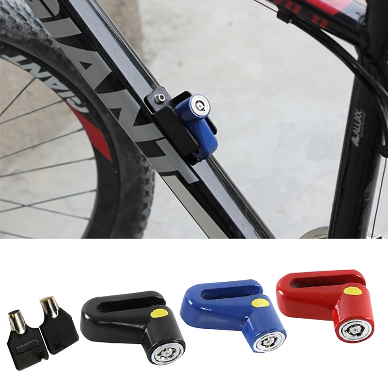 Motorcycle Lock Security Anti Theft Motorbike Motorcycle Bicycle Disc Brake Lock Theft Protection For Scooter