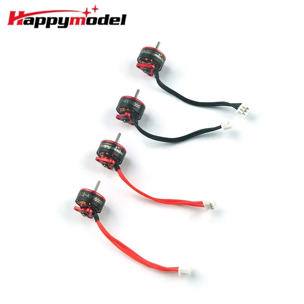 Happymodel-Motor sin escobillas para Dron teledirigido, 4 piezas, SE0802 1-2S, 14000KV/16000KV, 19000KV, 22000KV, 25000KV, Mobula7, Snapper7